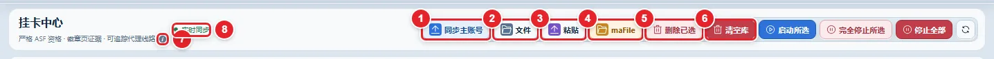 图 2-1 命令栏全貌